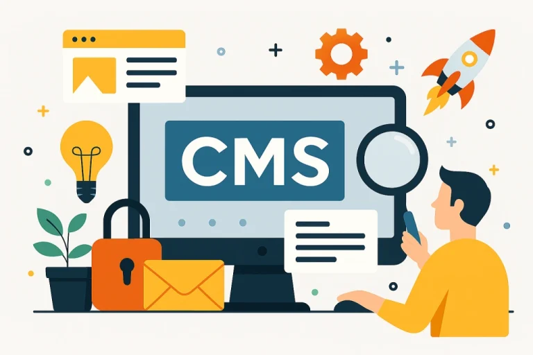 طراحی سایت با CMS اختصاصی